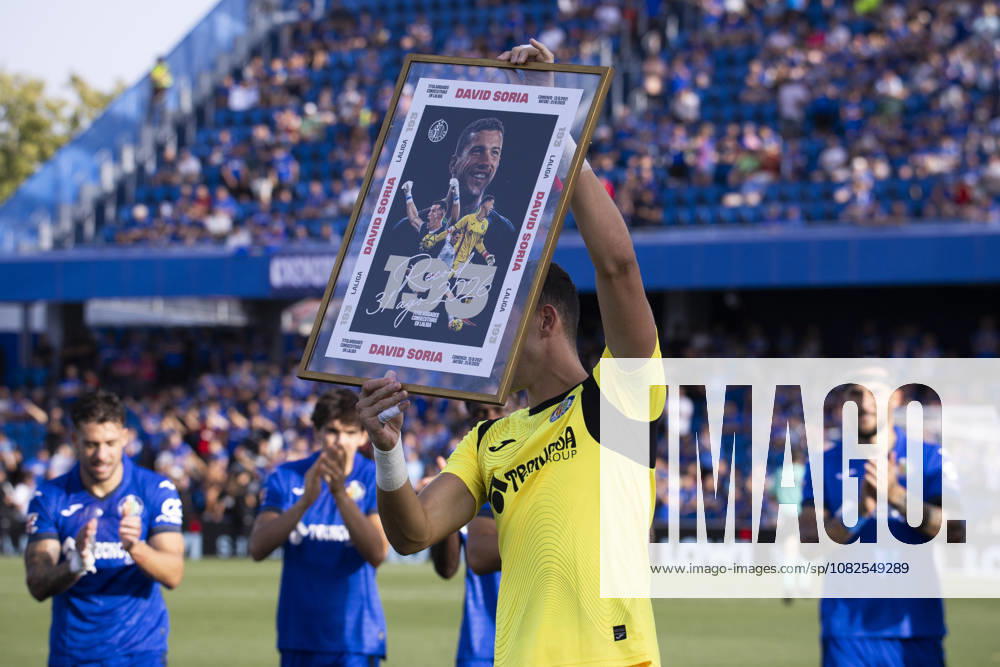 Getafe vs. Celta de Vigo, La Liga EA Sports: David Soria of Getafe during the La Liga EA Sports match between Getafe and Celta de Vigo at Estadio Coliseum on September 7, 2026, in Getafe, Madrid, Spain. Getafe, Estadio Coliseum, Madrid, Spain