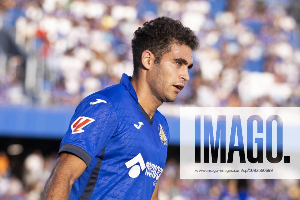 Getafe vs. Celta de Vigo, La Liga EA Sports: Andrés García Robledo of Celta de Vigo during the La Liga EA Sports match between Getafe and Celta de Vigo at Estadio Coliseum on September 7, 2026, in Getafe, Madrid, Spain Getafe Estadio Coliseum Madrid Spain