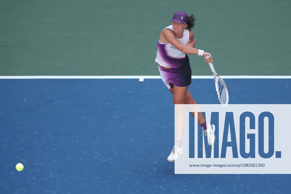 Iga Swiatek of Poland in action 2026 US Open, Day Nine, USTA Billie Jean King National Tennis Center, New York, USA - 07 Sep 2026New York USTA Billie Jean King National T New York (NY) United States of America