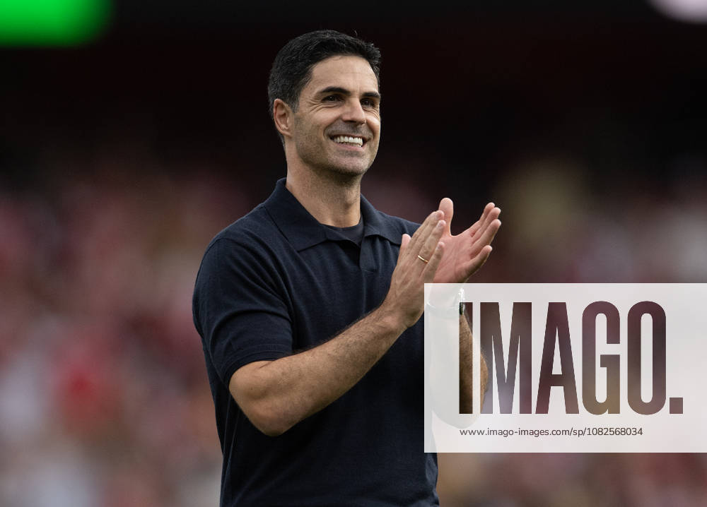 Arsenal FC v Chelsea FC - Premier League 2026 27 LONDON, ENGLAND - SEPTEMBER 6: Arsenal manager Mikel Arteta celebrates winning the Premier League 2026 27 match between Arsenal FC and Chelsea FC at Emirates Stadium on September 6, 2026 in London, United Kingdom. London Emirates Stadium England United Kingdom