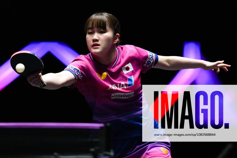 (260908) -- MACAO, Sept. 8, 2026 -- Odo Satsuki of Japan hits a return during the women s singles first round match between Odo Satsuki of Japan and Elizabeta Samara of Romania at the 2026 World Table tennis, Tischtennis (WTT) Champions Macao in Macao, south China, Sept. 8, 2026. Cheong Kam Ka) (SP)CHINA-MACAO-TABLE TENNIS-WTT-WOMEN S SINGLES (CN) CheongxKanxKa