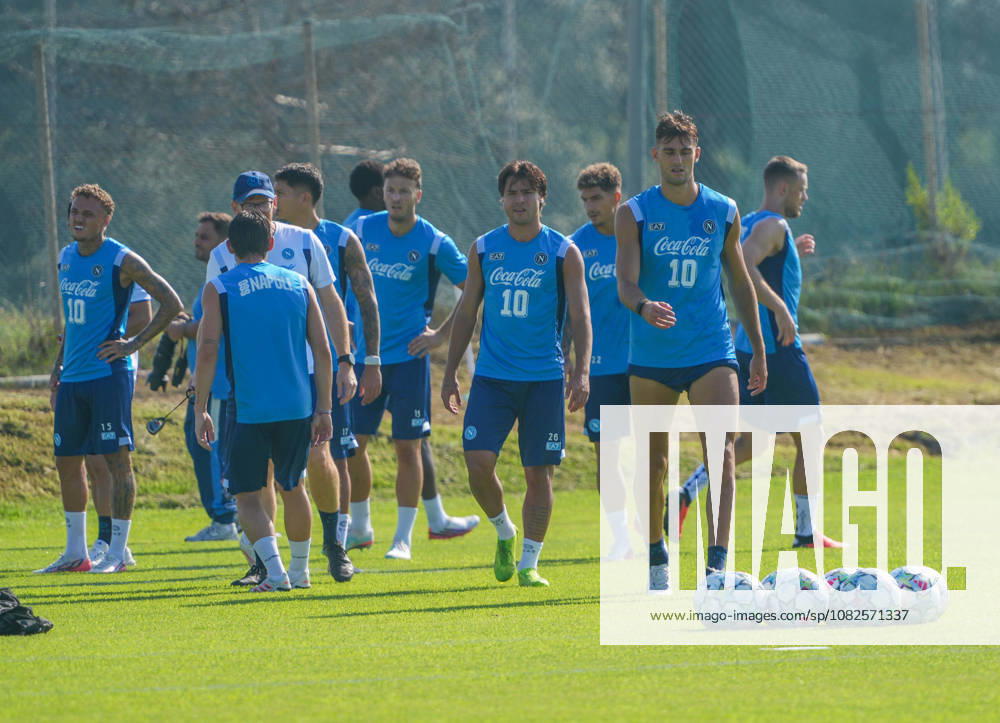 Allenamento SSC Napoli a Castelvolturno Antonio Vergara of SSC Napoli Durante lallenamento pre partita Champions League tra Napoli ed Arsenal a Castelvolturno del 08 09 2026 Castelvolturno Centro Sportivo SSC Napoli Campania ITALIA