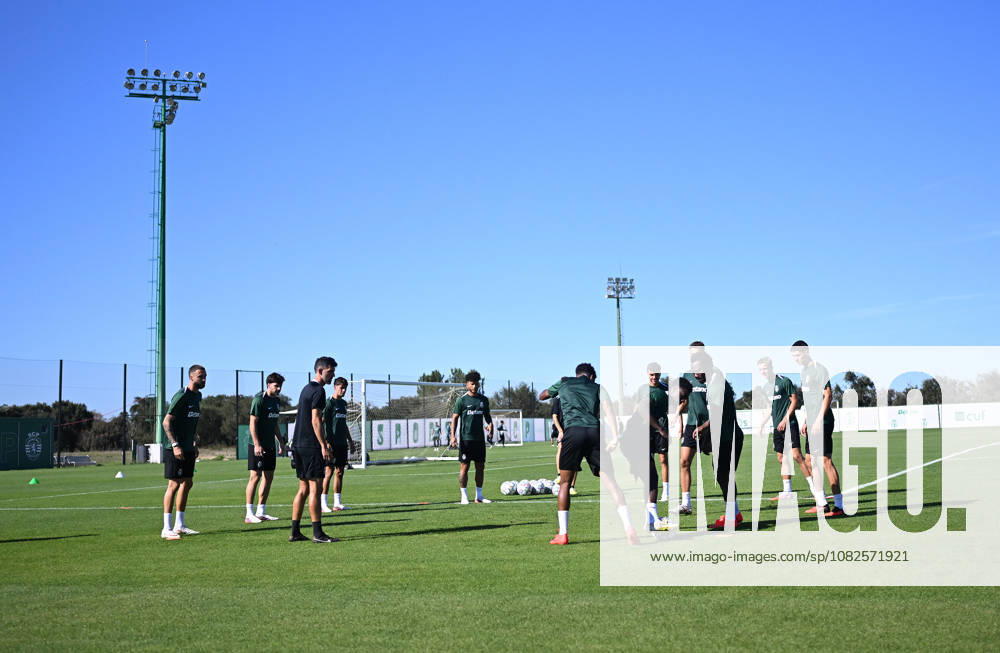 Ahead of Sporting CP - Galatasaray UEFA Champions League opener LISBON, PORTUGAL - SEPTEMBER 08: Sporting CP players attend a training session at the Cristiano Ronaldo Academy in Lisbon, Portugal on September 08, 2026, ahead of their UEFA Champions League opening match against Galatasaray. Burak Akbulut Anadolu Lisbon Portugal. Editorial use only. Please get in touch for any other usage.