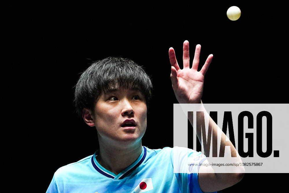 (260908) -- MACAO, Sept. 8, 2026 -- Harimoto Tomokazu competes during the men s singles first round match between Harimoto Tomokazu of Japan and Mak Tin Ian of China s Macao at the 2026 World Table tennis, Tischtennis (WTT) Champions Macao in Macao, south China, Sept. 8, 2026. ) (SP)CHINA-MACAO-TABLE TENNIS-WTT-MEN S SINGLES (CN) CheongxKanxKa