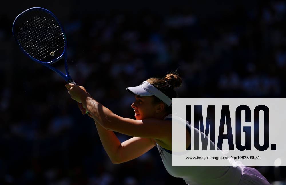 Linda Noskova in quarter final action 2026 US Open, Day Ten, USTA Billie Jean King National Tennis Center, New York, USA - 08 Sep 2026New York USTA Billie Jean King National T New York (NY) United States of America