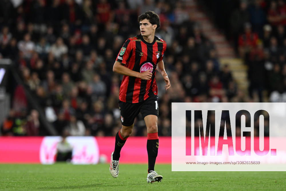 Bournemouth v Lincoln City, EFL Cup Antonio Silva (14) of AFC Bournemouth during the EFL Cup match between Bournemouth and Lincoln City at the Vitality Stadium, Bournemouth, UK on 8 September 2026. Bournemouth Vitality Stadium Dorset UK Editorial use only DataCo restrictions apply See www.football-dataco.com ,