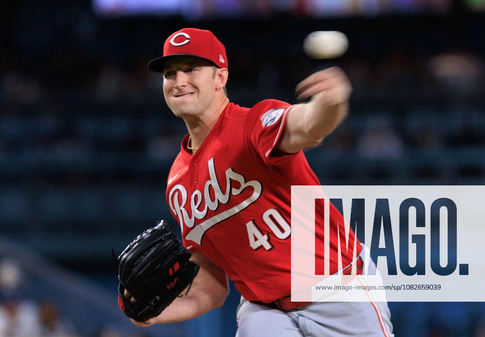 Starting pitcher, Nick Lodolo 40 of the Cincinnati Reds during a regular-season MLB, Baseball Herren, USA game against the Los Angeles Dodgers on Tuesday September 8, 2026 at Dodger Stadium in Los Angeles, California. Dodgers defeat Reds, 3-2. JAVIER ROJAS PI Los Angeles USA - ZUMAp124 20260908_zaa_p124_006