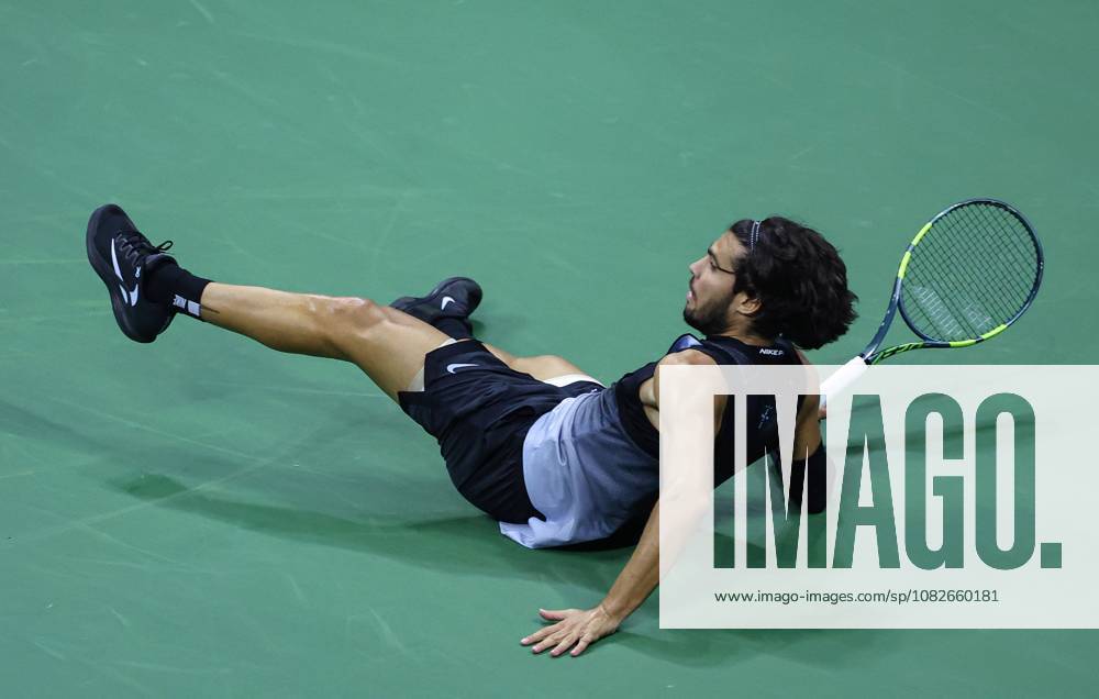 Carlos Alcaraz of Spain falls on the court 2026 US Open, Day Ten, USTA Billie Jean King National Tennis Center, New York, USA - 08 Sep 2026New York USTA Billie Jean King National T New York (NY) United States of America