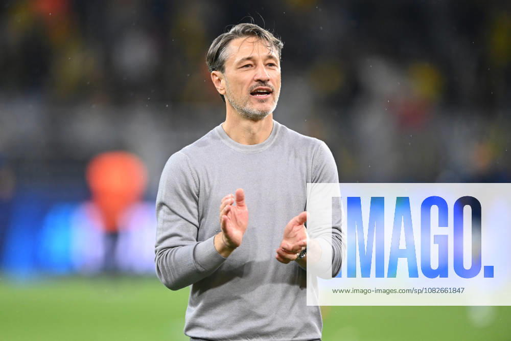 Coach Niko KOVAC DO Final celebration, celebration, cheering, joy, cheers, Borussia Dortmund vs. FC Villarreal 3–2 Soccer UEFA Champions League Group Stage Matchday 1, on September 8, 2026, in Dortmund, Germany. UEFA regulations prohibit any use of photographs as image sequences and or quasi-video.