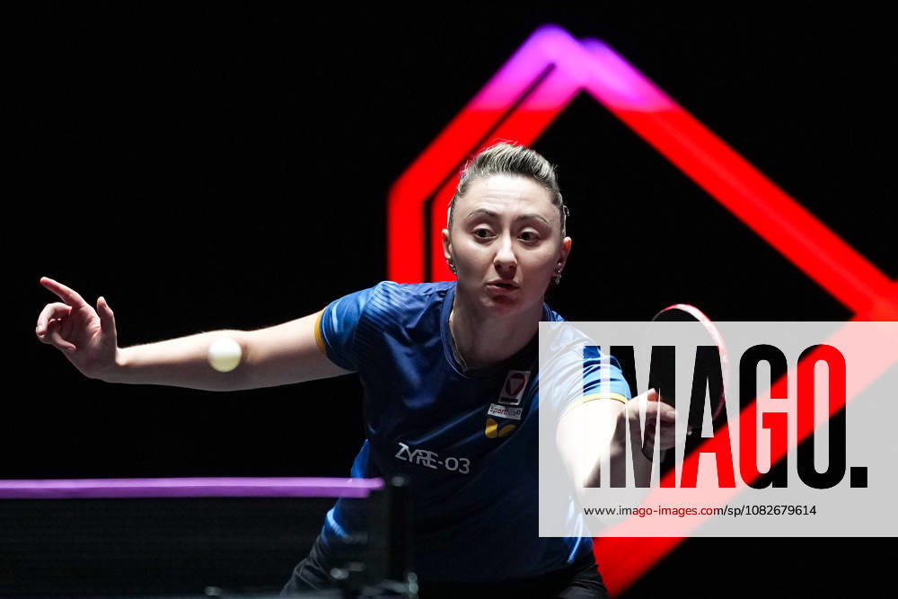 (260909) -- MACAO, Sept. 9, 2026 -- Sofia Polcanova hits a return during the women s singles round of 32 match between Sofia Polcanova of Austria and Yuan Jia Nan of France at the 2026 World Table tennis, Tischtennis (WTT) Champions Macao in Macao, south China, Sept. 9, 2026. ) (SP)CHINA-MACAO-TABLE TENNIS-WTT-WOMEN S SINGLES (CN) CheongxKamxKa