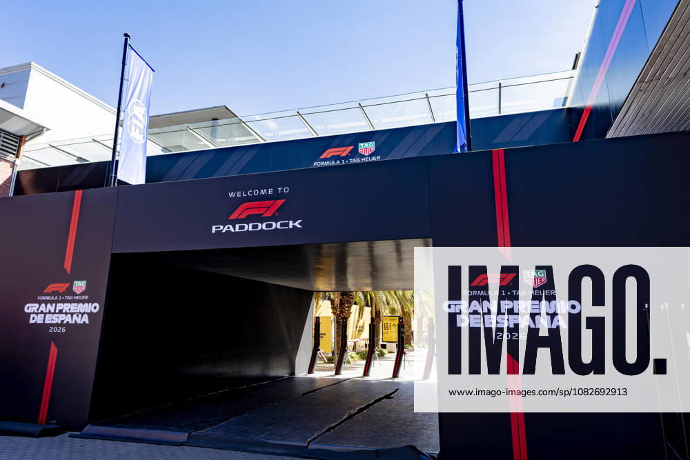 MADRID The entrance to the paddock during the Formula 1 Spanish Grand Prix at the Madrid Circuit on September 9, 2026, in Madrid, Spain. Photo by DeFodi Images