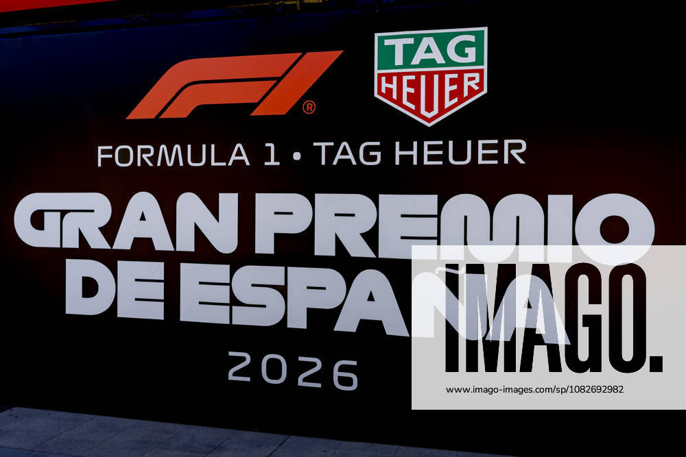 MADRID Logo for the Spanish Grand Prix during the Formula 1 Spanish Grand Prix at the Madrid Circuit on September 9, 2026, in Madrid, Spain Photo by DeFodi Images