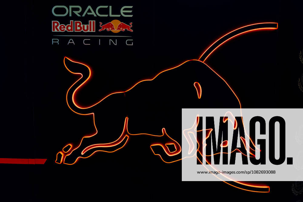 MADRID Red Bull logo during the Formula 1 Spanish Grand Prix at the Madrid Circuit on September 9, 2026, in Madrid, Spain. Photo by DeFodi Images
