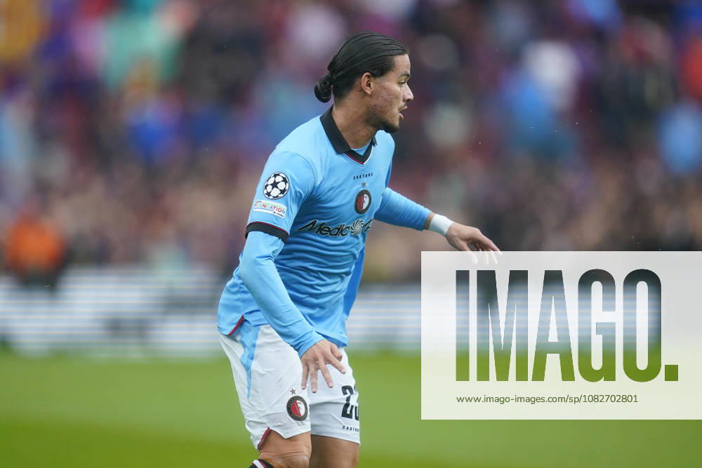 ESP: FC Barcelona, Barca - Feyenoord. UEFA Champions League. Matchday 1. Anis Hadj Moussa of Feyenoord during the UEFA Champions League match between FC Barcelona and Feyenoord played at Spotify Camp Nou Stadium on 9 Sept 2026 in Barcelona, Spain. kpng