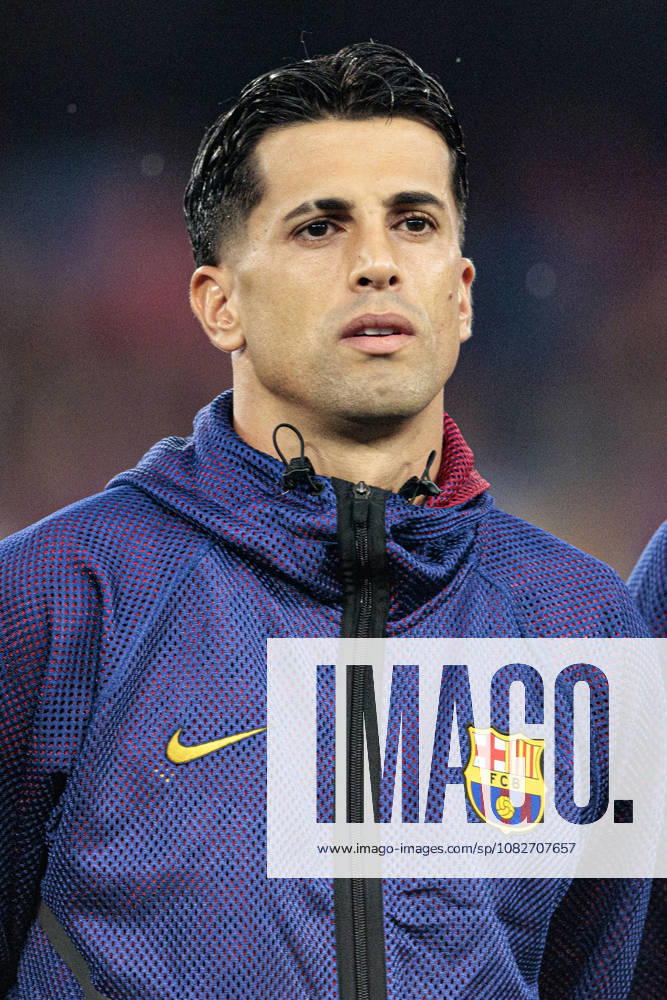 Joao Cancelo seen during UEFA Champions League 2026 2027 league phase game between teams of FC Barcelona, Barca and Feyenoord Rotterdam (Maciej Rogowski Ball Raw Images) Barcelona Camp Nou Spain
