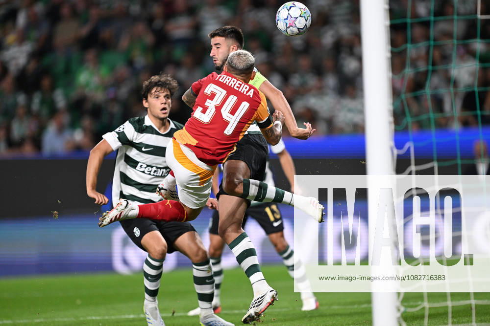 Sporting CP v Galatasaray - UEFA Champions League LISBON, PORTUGAL - SEPTEMBER 9: Lucas Torreira of Galatasaray scores a goal during the UEFA Champions League match between Sporting CP and Galatasaray at Jose Alvalade Stadium in Lisbon, Portugal on September 9, 2026. Burak Akbulut Anadolu Lisbon Portugal. Editorial use only. Please get in touch for any other usage.