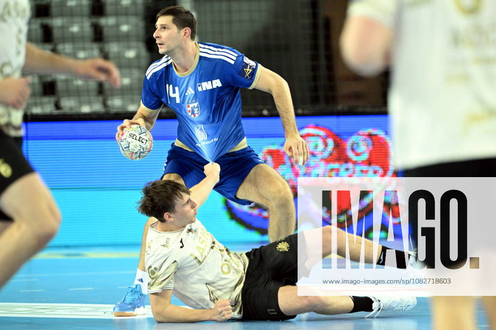 Zagreb, Croatia, 090926. Arena Zagreb. Player Marko Mamic at the match of the 1st round of the handball EHF Champions League, Zagreb - Celje. Foto: Ronald Gorsic CROPIX