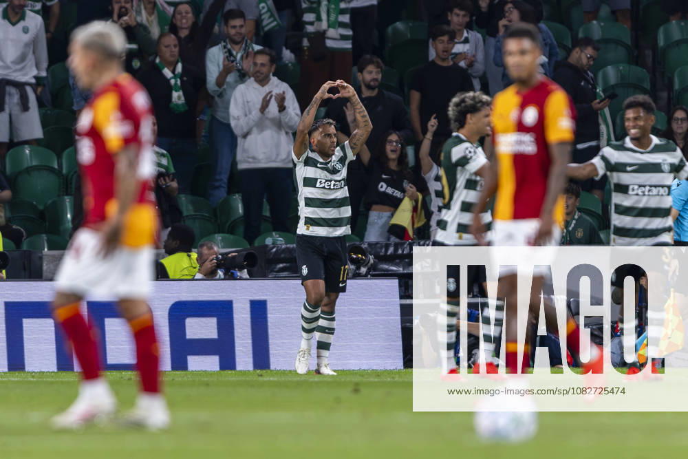 Lisbon, September 09 - Rodrigo Zalazar of Sporting CP celebrates his goal during the Sporting CP x Galatasaray match for the UEFA Champions League 2026 27 League Phase MD1 on September 09, 2026 at Estadio Jose Alvalade, Lisbon, Portugal Lisbon Portugal - ZUMAl192 20260909_zsp_l192_078