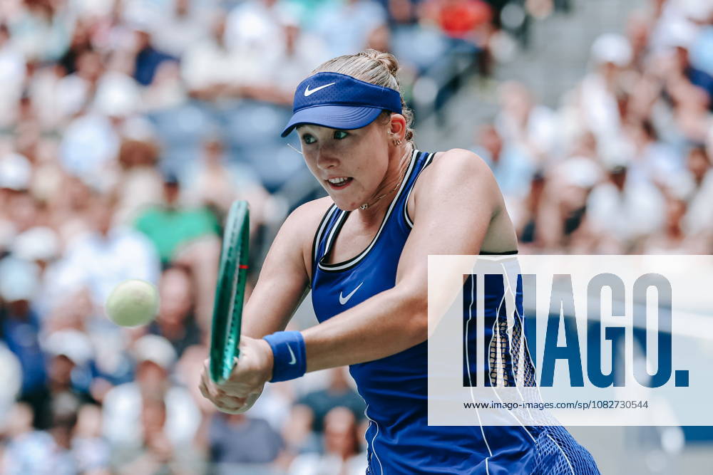 US Open tennis tournament - Day 11 Mirra Andreeva of Russia in action against Coco Gauff of USA during the Women s Singles Quarter Finals match of the US Open Tennis Championships in Flushing Meadows, New York, USA, 09 September 2026. FLUSHING MEADOWS NEW YORK United States