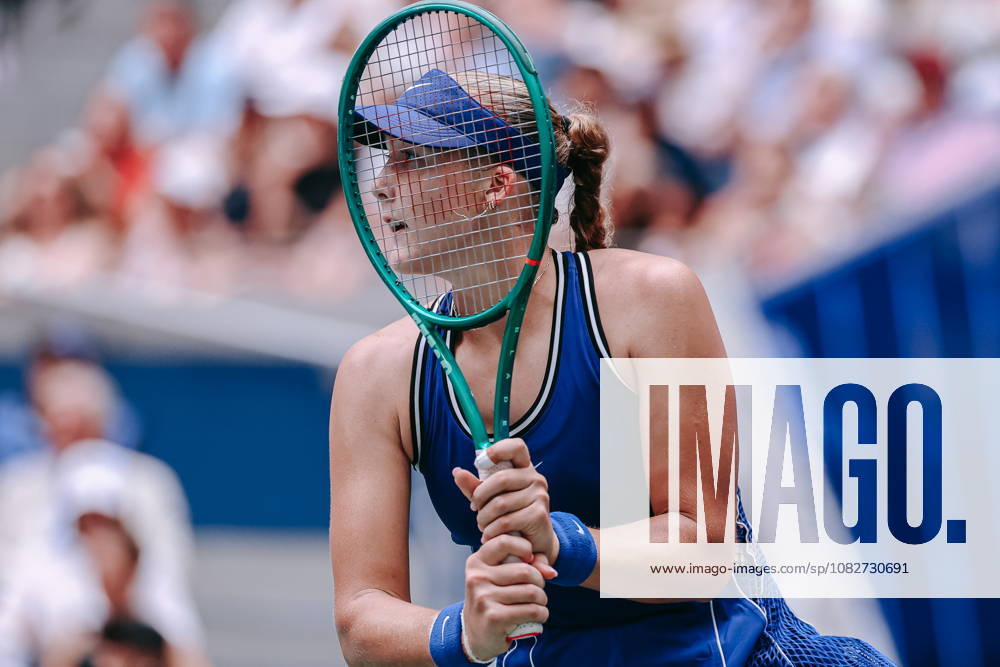 US Open tennis tournament - Day 11 Mirra Andreeva of Russia in action against Coco Gauff of USA during the Women s Singles Quarter Finals match of the US Open Tennis Championships in Flushing Meadows, New York, USA, 09 September 2026. FLUSHING MEADOWS NEW YORK United States