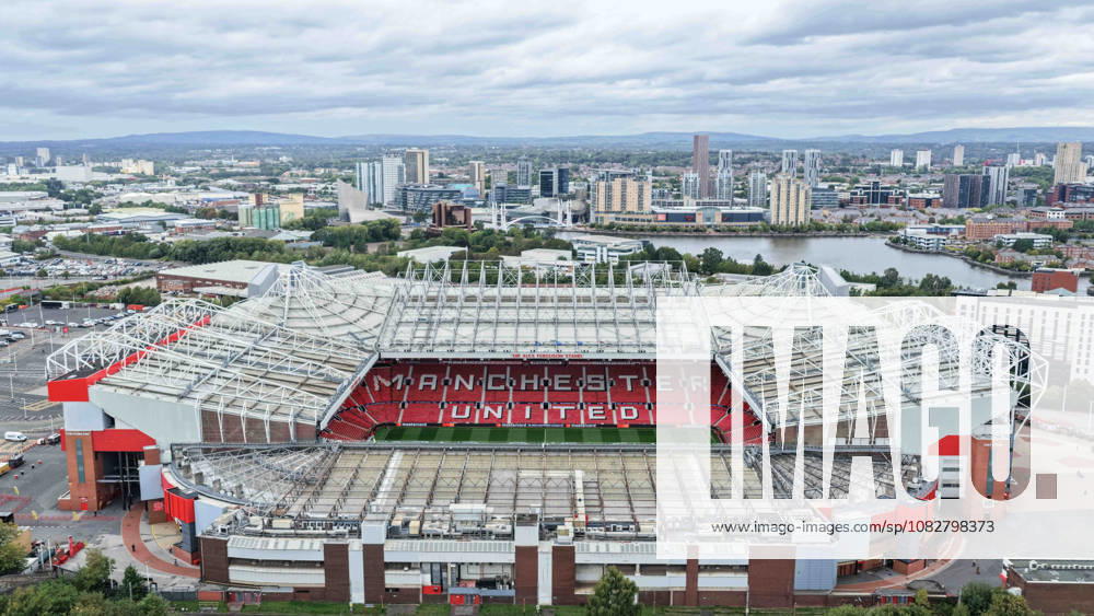 UEFA Champions League Matchday 1 of 8 Manchester United, ManU v Sabah FK An aerial view of Old Trafford also known as the Theatre Of Dreams during the UEFA Champions League Matchday 1 of 8 match Manchester United vs Sabah FK at Old Trafford, Manchester, United Kingdom on 10 September 2026 (Photo by Mark Cosgrove News Images) Manchester Old Trafford Greater Manchester United Kingdom