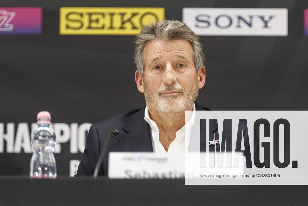 World Athletics President, Lord Sebastian Coe in the opening press conference, PK, Pressekonferenz of the World Athletics Ultimate Championships at Gyula Zsivotzky National Athletics Centre on September 10, 2026 in Budapest, Hungary. Hungary