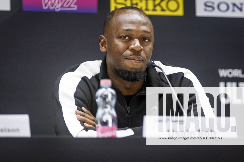 Usain Bolt (JAM) during the opening press conference, PK, Pressekonferenz of the World Athletics Ultimate Championships at Gyula Zsivotzky National Athletics Centre on September 10, 2026 in Budapest, Hungary. Hungary