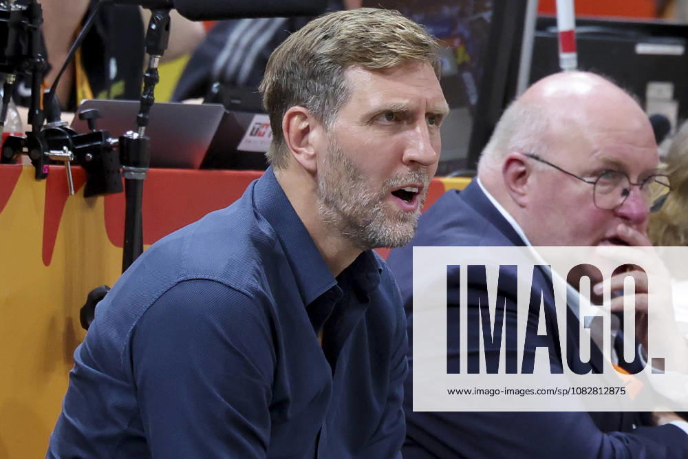 Dirk Nowitzki looks dejected during the FIBA Women s Basketball World Cup Germany 2026 quarterfinal match between Belgium and Germany at the Berlin Arena on September 10, 2026, in Berlin, Germany. Photo by Marco Steinbrenner, DeFodi Images