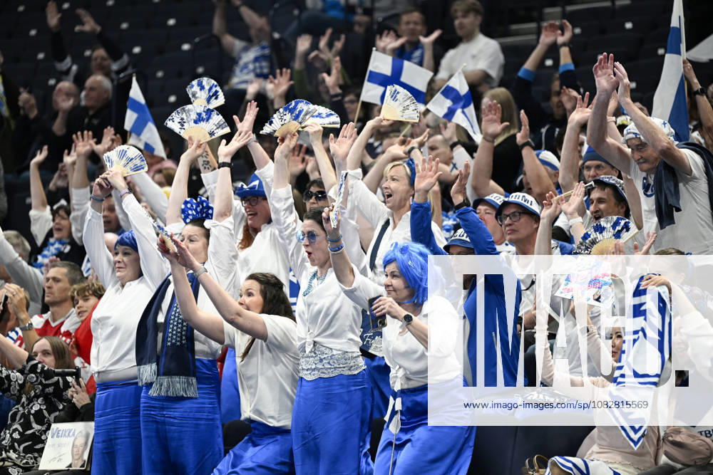 LKS 20260910 Finnish fans before the men s volleyball European Championships Pool C match Finland vs Denmark in Tampere on September 10, 2026. - EMMI KORHONEN Tampere Finland 3-a0queVdms