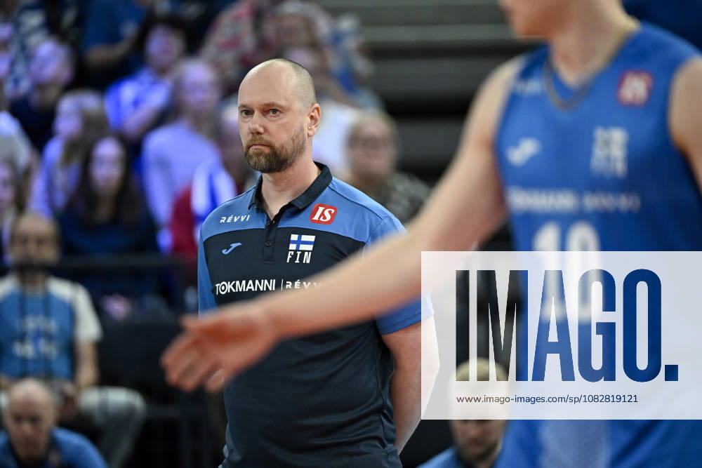 LKS 20260910 Finnish head coach Olli Kunnari during men s volleyball European Championships Pool C match Finland vs Denmark in Tampere on September 10, 2026. - EMMI KORHONEN Tampere Finland 9zzvlH7M5sA