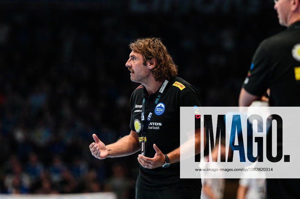 Sebastian Hinze, ThSV Eisenach, Coach (GER), ThSV Eisenach vs. SG BBM Bietigheim, 1st Opel Handball Bundesliga, Handball, Matchday 4, 2026–2027 Season, 7:00 p.m., September 10, 2026 GER, ThSV Eisenach vs. SG BBM Bietigheim, 1st Opel Handball Bundesliga, Handball, Matchday 4, 2026–2027 season, 7:00 p.m., September 10, 2026, Eisenach
