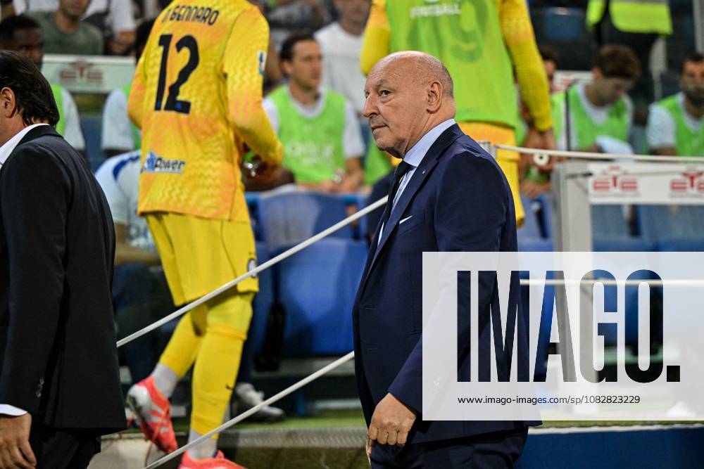 SOCCER - Serie A - Cagliari Calcio vs. Inter - FC Internazionale Photo by IPA ABACAPRESS.COM88347922 - Giuseppe Marotta, President of Inter, during the Cagliari Calcio vs. Inter - FC Internazionale Italian Serie A soccer match in Cagliari, Italy, on August 30, 2026 Cagliari Italy