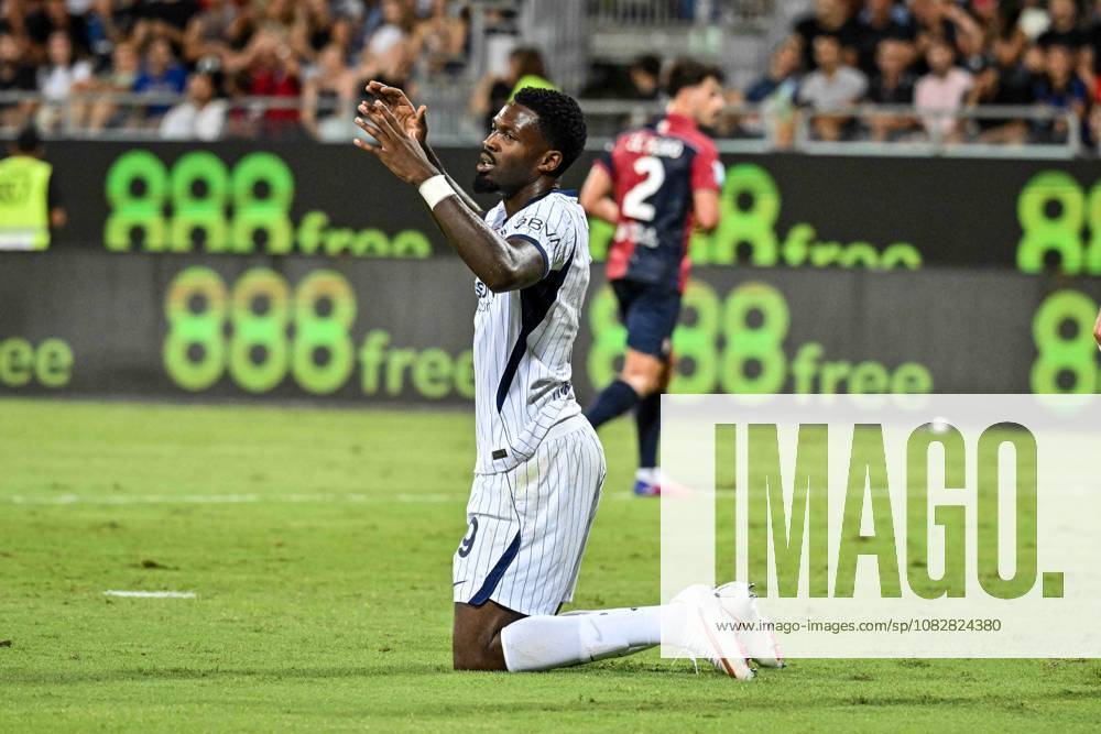 SOCCER - Serie A - Cagliari Calcio vs. Inter - FC Internazionale Photo by IPA ABACAPRESS.COM88349042 - Marcus Thuram of Inter during the Cagliari Calcio vs. Inter - FC Internazionale Italian Serie A soccer match in Cagliari, Italy, on August 30, 2026 Cagliari Italy