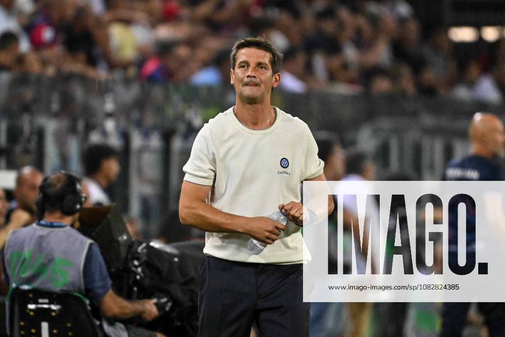 SOCCER - Serie A - Cagliari Calcio vs. Inter - FC Internazionale Photo by IPA ABACAPRESS.COM88349044 - Cristian Chivu, Head Coach of Inter, during the Cagliari Calcio vs. Inter - FC Internazionale Serie A soccer match in Cagliari, Italy, on August 30, 2026 Cagliari Italy