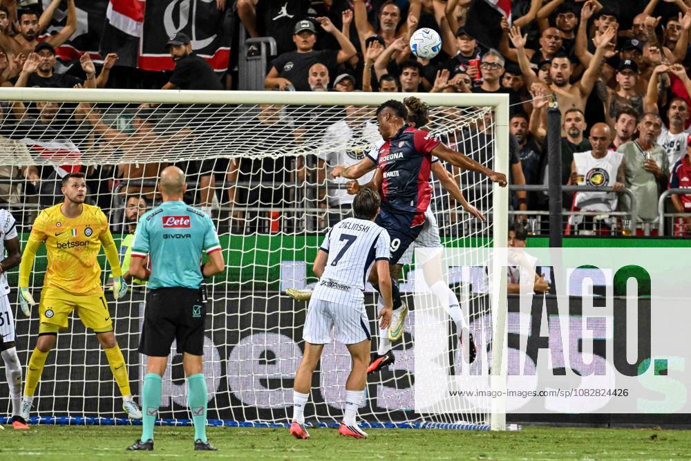 SOCCER - Serie A - Cagliari Calcio vs. Inter - FC Internazionale Photo by IPA ABACAPRESS.COM88349054 - Kevin Carlos of Cagliari Calcio during the Cagliari Calcio vs. Inter - FC Internazionale Italian Serie A soccer match in Cagliari, Italy, on August 30, 2026 Cagliari Italy