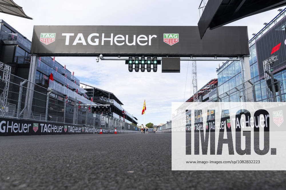 View from the START line during the Formula 1 Grand Prix of Spain, which will take place in Madrid from Friday, September 11, through Sunday, September 13, 2026, at the new MADRING circuit, located near IFEMA Madrid and Valdebebas. Madrid Spain - ZUMAc312 20260910_zsp_c312_202