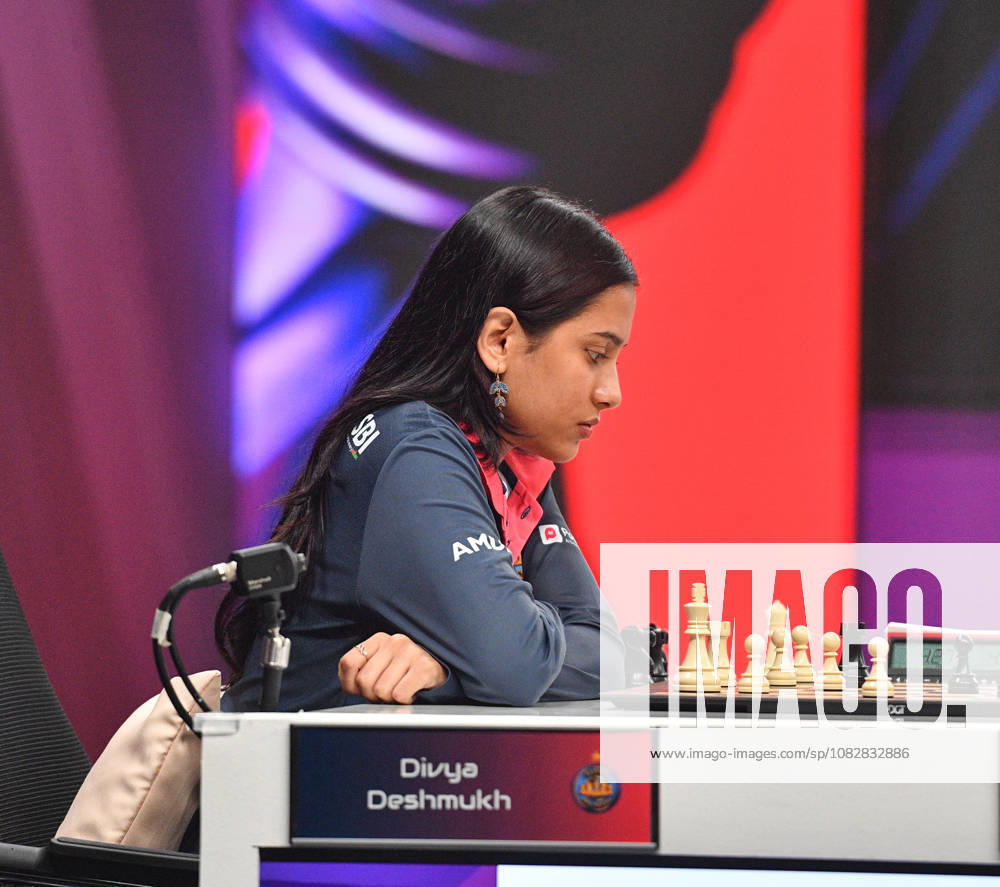 Global Chess League 2026 Divya Deshmukh (IND) of Alpine APL Pipers plays against Polina Shuvalova (RUS) of Ganges Grandmasters during Match 21 of the Global Chess League 2026 in Bengaluru, India, on September 10, 2026. Bengaluru Karnataka India