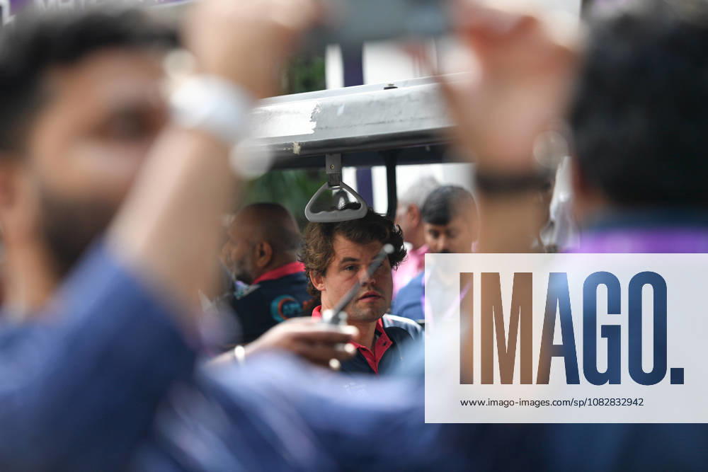 Global Chess League 2026 A fan takes a selfie with Magnus Carlsen of Norway, playing for Alpine APL Pipers, during Match 21 of the Global Chess League 2026 in Bengaluru, India, on September 10, 2026. Bengaluru Karnataka India