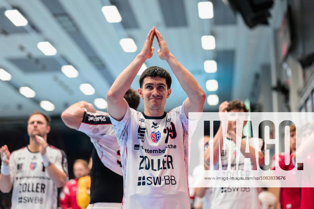 Moritz Strosack, SG BBM Bietigheim, 29, after the game (GER), ThSV Eisenach vs. SG BBM Bietigheim, 1st Opel Handball Bundesliga, Handball, Matchday 4, 2026–2027 season, 7:00 p.m., September 10, 2026 GER, ThSV Eisenach vs. SG BBM Bietigheim, 1st Opel Handball Bundesliga, Handball, Matchday 4, 2026–2027 season, 7:00 p.m., September 10, 2026, Eisenach