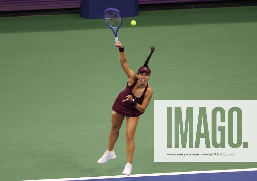 JESSICA PEGULA of USA during the match against A. Sabalenka in the semifinals of Grand Slam tournament US Open. New York, USA. New York City USA - ZUMAc278 20260910_zsp_c278_002