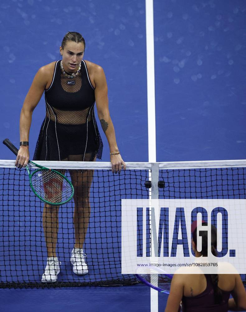 Aryna Sabalenka waits to hug Jessica Pegula at the net 2026 US Open, Day Twelve, USTA Billie Jean King National Tennis Center, New York, USA - 10 Sep 2026New York USTA Billie Jean King National T New York (NY) United States of America