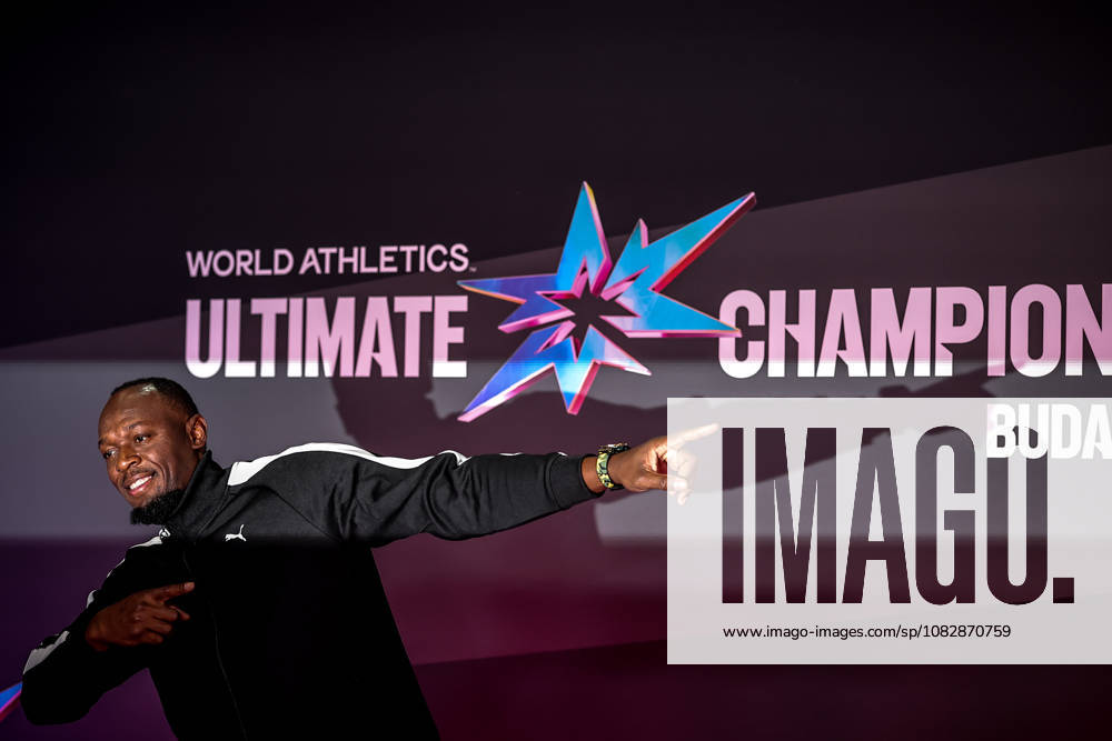(260911) -- BUDAPEST, Sept. 11, 2026 -- Jamaican sprinter Usain Bolt attends a red carpet event of World Athletics Ultimate Championships in Budapest, Hungary on Sept. 10, 2026. (Photo by Xinhua) (SP)HUNGARY-BUDAPEST-WORLD ATHLETICS ULTIMATE CHAMPIONSHIP DavidxBalogh