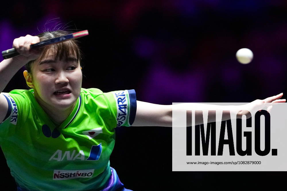 (260911) -- MACAO, Sept. 11, 2026 -- Odo Satsuki of Japan hits a return during the women s singles round of 16 match between Odo Satsuki of Japan and Cheng I-Ching of Chinese Taipei at the 2026 World Table tennis, Tischtennis (WTT) Champions Macao in Macao, south China, Sept. 11, 2026. ) (SP)CHINA-MACAO-TABLE TENNIS-WTT-WOMEN S SINGLES (CN) CheongxKamxKa