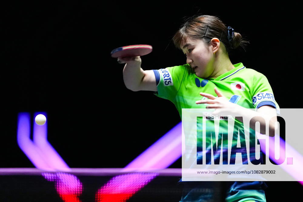 (260911) -- MACAO, Sept. 11, 2026 -- Odo Satsuki of Japan hits a return during the women s singles round of 16 match between Odo Satsuki of Japan and Cheng I-Ching of Chinese Taipei at the 2026 World Table tennis, Tischtennis (WTT) Champions Macao in Macao, south China, Sept. 11, 2026. ) (SP)CHINA-MACAO-TABLE TENNIS-WTT-WOMEN S SINGLES (CN) CheongxKamxKa
