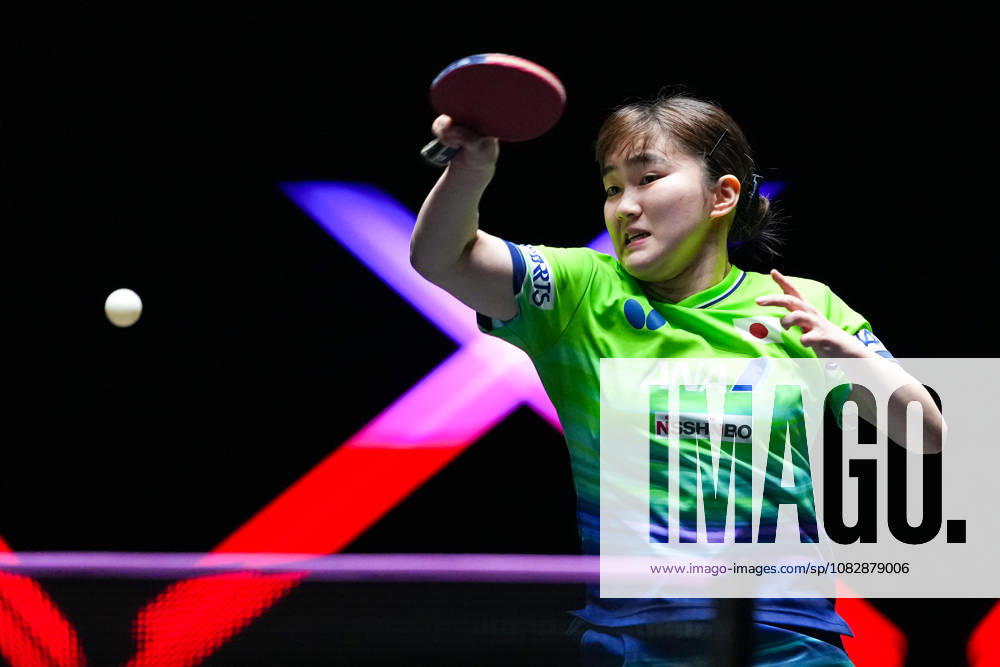 (260911) -- MACAO, Sept. 11, 2026 -- Odo Satsuki of Japan hits a return during the women s singles round of 16 match between Odo Satsuki of Japan and Cheng I-Ching of Chinese Taipei at the 2026 World Table tennis, Tischtennis (WTT) Champions Macao in Macao, south China, Sept. 11, 2026. ) (SP)CHINA-MACAO-TABLE TENNIS-WTT-WOMEN S SINGLES (CN) CheongxKamxKa