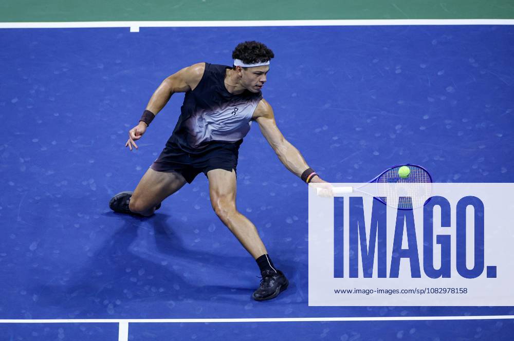 Ben Shelton of US in action 2026 US Open, Day Thirteen, USTA Billie Jean King National Tennis Center, New York, USA - 11 Sep 2026New York USTA Billie Jean King National T New York (NY) United States of America