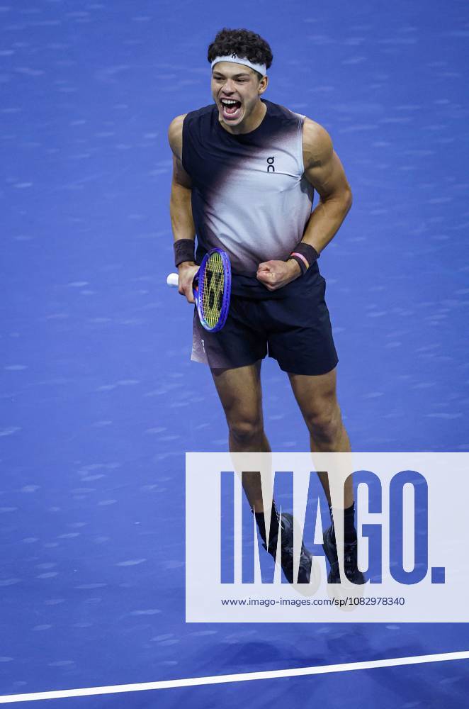 Ben Shelton of US celebrates 2026 US Open, Day Thirteen, USTA Billie Jean King National Tennis Center, New York, USA - 11 Sep 2026New York USTA Billie Jean King National T New York (NY) United States of America