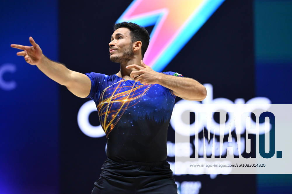 IPA88432255 - Davide NACCI (ITA) during the 19th World Aerobic Gymnastics Championships in Pamplona, Spain, on September 12, 2026