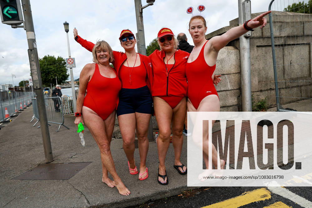 REPRO FREE *PRESS RELEASE NO REPRODUCTION FEE* 106th Dublin City Liffey Swim 2026, River Liffey, Dublin 12 9 2026 A view of swimmers ahead of the race A view of swimmers ahead of the race 12 9 2026