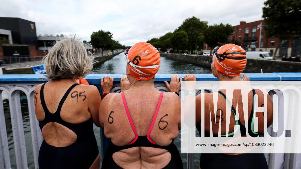 REPRO FREE *PRESS RELEASE NO REPRODUCTION FEE* 106th Dublin City Liffey Swim 2026, River Liffey, Dublin 12 9 2026 A view of competitors ahead of the race A view of competitors ahead of the race 12 9 2026